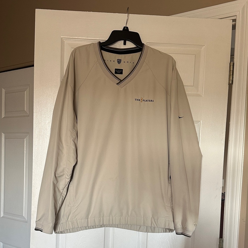 Nike Beige Windbreaker Jacket